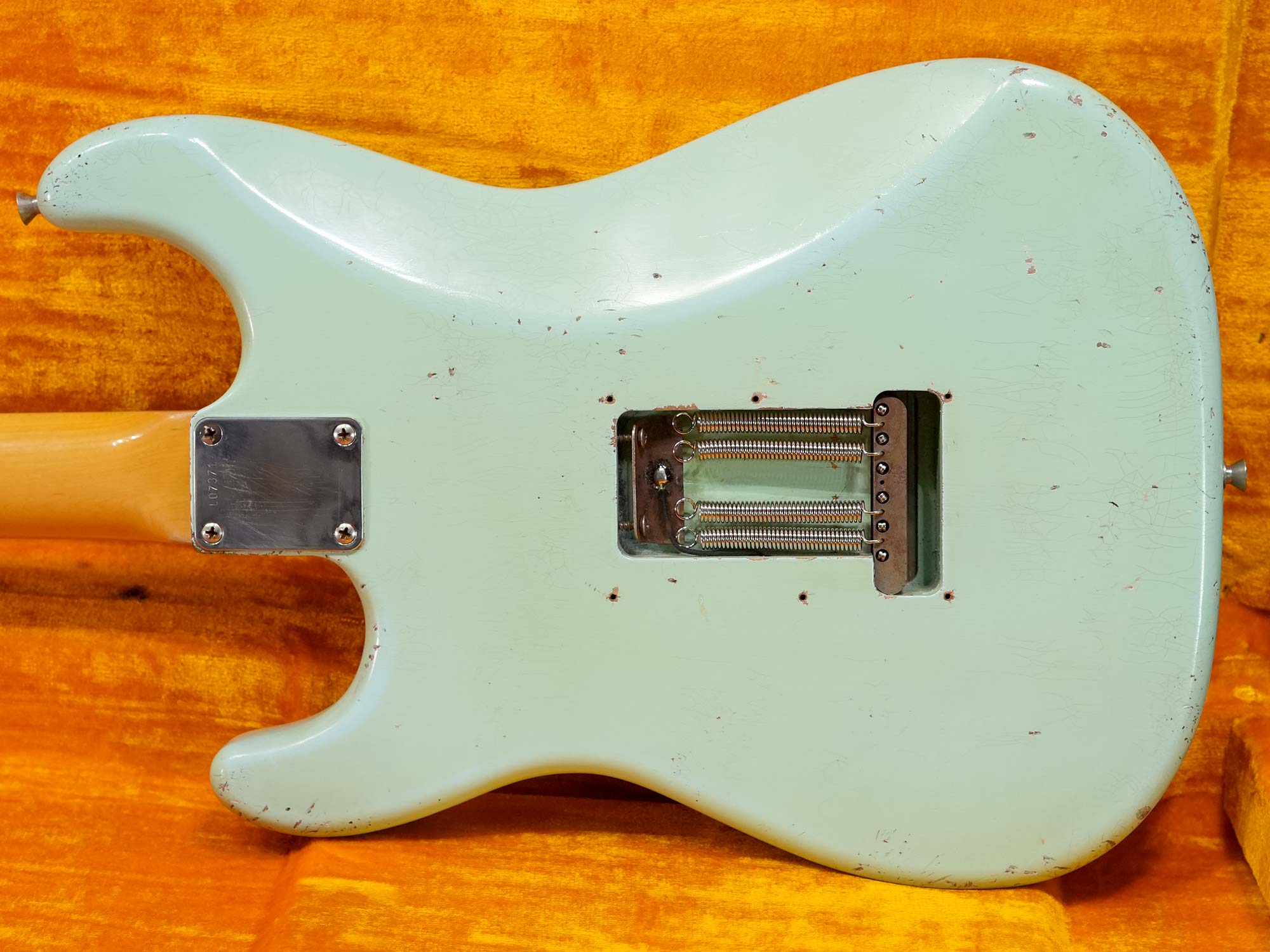 Fender Stratocaster コンポーネント Fender 1963 Neck Stratocaster Component Daphne Blue